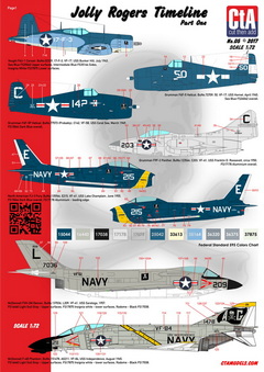 CTA 1/72 "Jolly Rogers" Timeline - Part One