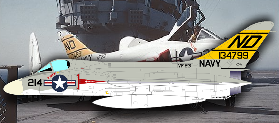 Vixen Decals 1/72 Douglas F4D Skyray