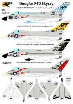 VX42 1/48 Douglas F4D Skyray