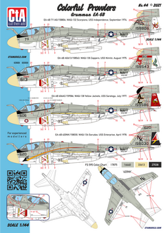 044 1/144 EA-6B 'Colorful Prowlers'