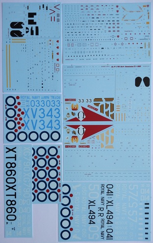 Vixen Decals #49 1/48 HMS Ark Royal (R09) Air Group