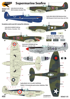 CTA-055 1/72 Supermarine Seafire