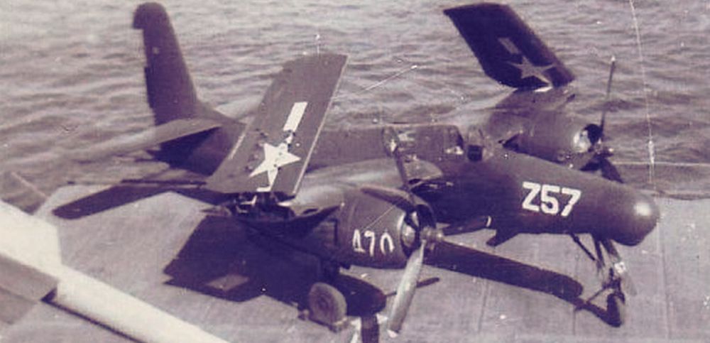 F7F-3N Tigercat, Bu. No. 80470, Z57 VMF(N)-534, USS Shangri-La, February 1946.